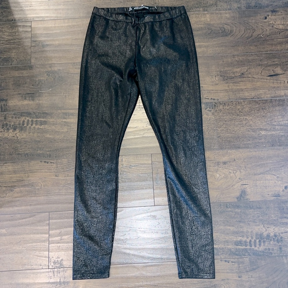 NWOT W1118 by Walter Baker Shiny Leggings - Style W2151